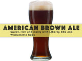 American Brown Ale - Grain To Glass Extract Beer Recipe Kit - Grain To Glass Inc