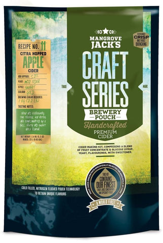 Apple Cider Kit (Hopped with Citra) - Mangrove Jack's - Grain To Glass Inc