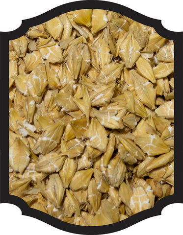 Barley Flakes (Toasted ) - CMC 1LB - Grain To Glass Inc