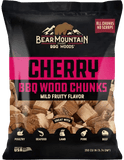 Bear Mountain Cherry Wood Chunks 4LB Bag - Grain To Glass Inc