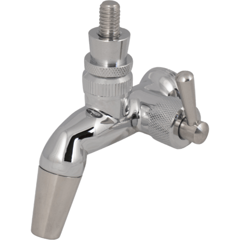 Beer Faucet - Nukatap With Flow Control (Stainless Steel) - Grain To Glass Inc