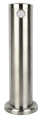 Beer Tower (No Faucets) - Single Tap - Stainless Steel - Evabarrier Tubing Included - Grain To Glass Inc