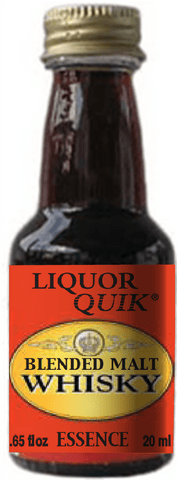 Blended Malt Whiskey 20ml Spirit Essence Flavoring - Liquor Quik - Grain To Glass Inc