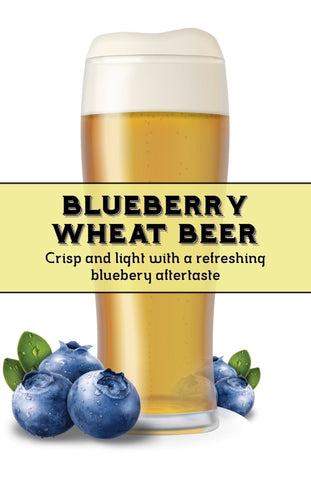 Blueberry Wheat Beer - Grain To Glass Extract Beer Kit - Grain To Glass Inc