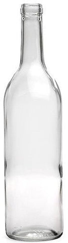 Bottles for Wine 750ml (Clear) - 12 Pack - Grain To Glass Inc