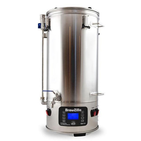 Brewzilla Gen 3.1.1 110V All - Grain Brewing System with Pump and Immersion Chiller - CSA Approved - Grain To Glass Inc