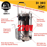 Brewzilla Gen 4 35 Liter 220V All - Grain Brewing System With WiFi - Grain To Glass Inc