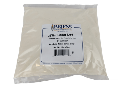 Briess Light Dry Malt Extract (DME) 1lb - Grain To Glass Inc