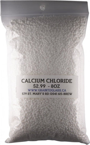 Calcium Chloride 8OZ - Grain To Glass Inc