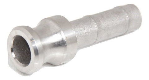 Camlock Type E - Male w/ 1/2" Barb (Stainless Steel) - Grain To Glass Inc