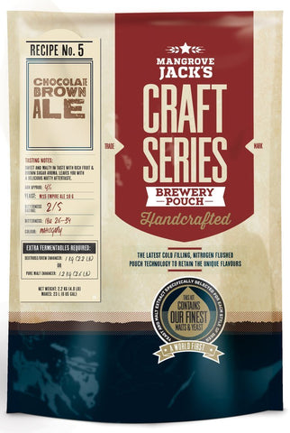 Chocolate Brown Ale - Mangrove Jack's Craft Series - Grain To Glass Inc