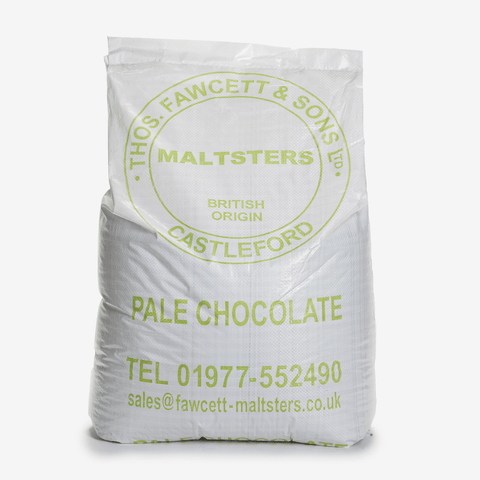 Chocolate Malt (Pale) - Thomas Fawcett 55lb Bulk Bag - Grain To Glass Inc