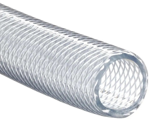 CO2 Gas Vinyl Braided Tubing 5/16" - Sold By The Foot - Grain To Glass Inc