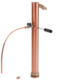 Copper Reflux Condenser - Alcoengine - Grain To Glass Inc