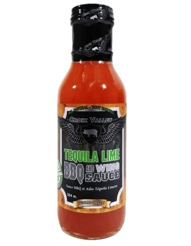 Croix Valley Tequila Lime BBQ & Wing Sauce (354ml) - Grain To Glass Inc