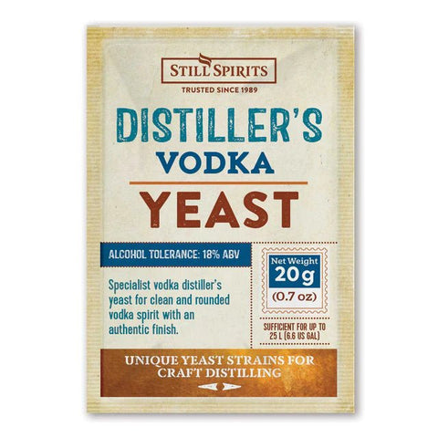Distillers Yeast (Vodka) - Still Spirits - Grain To Glass Inc