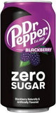 Dr Pepper Blackberry ZERO 355ml Can - Grain To Glass Inc