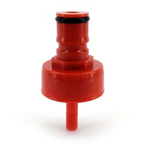 Fermzilla Liquid/Gas Carbonation Cap (RED) - Grain To Glass Inc