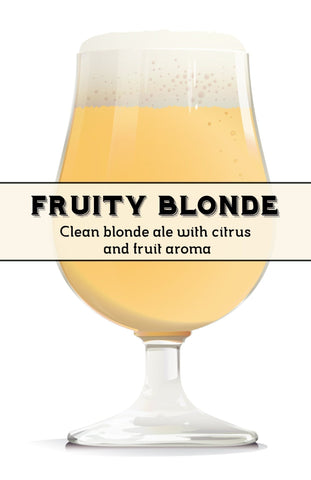 Fruity Blonde Ale - Grain To Glass All Grain Beer Kit - Grain To Glass Inc