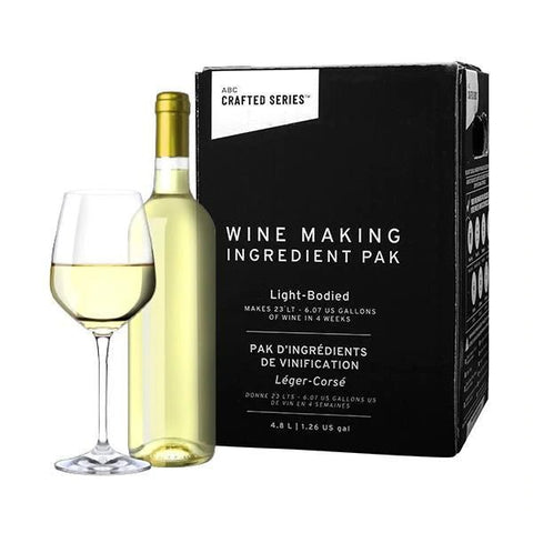 Gewurztraminer 4 Week Wine Kit (Medium/Heavy Body) - Crafted Series - Grain To Glass Inc
