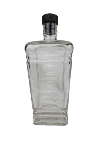Glass Liquor Bottle (Includes Cap) - 750ml - Grain To Glass Inc