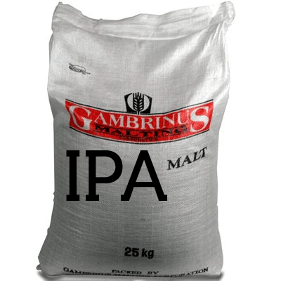 IPA Malt Bulk 55LB Bag - Gambrinus - Grain To Glass Inc