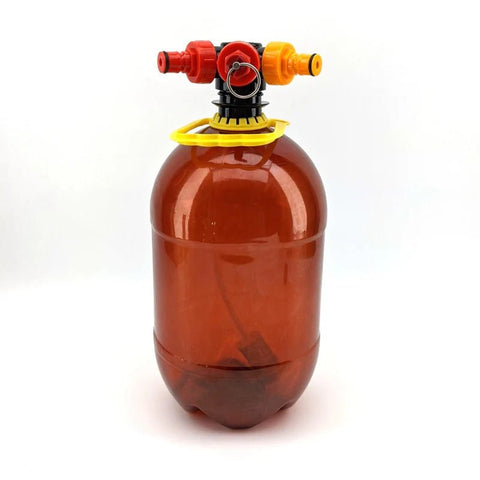 Kegland 4 Liter PET Keg With Ball Lock Tapping Head - Grain To Glass Inc