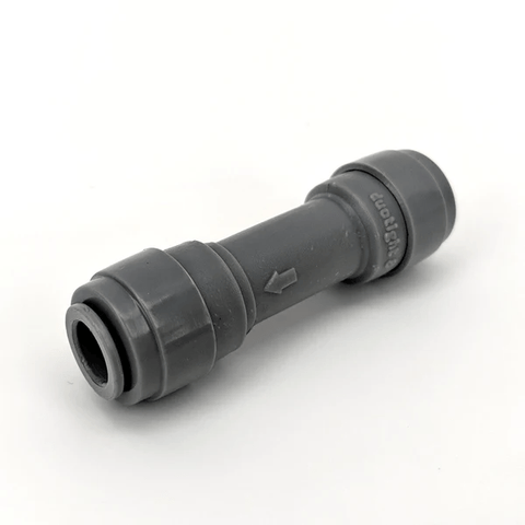 Kegland Duotight Female 8mm x Female 8mm One Way Check Valve - Grain To Glass Inc