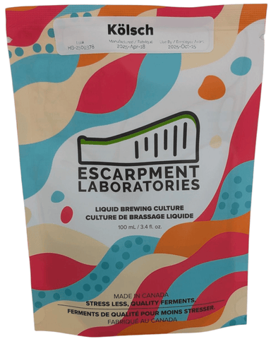 Kölsch - Escarpment Labs Liquid Yeast - Grain To Glass Inc