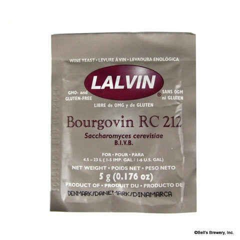 Lalvin Bourgovin RC - 212 - Wine Yeast - Grain To Glass Inc