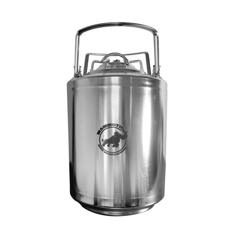 Mammoth 12 Liter Ball Lock Stainless Steel Keg - Brand New - Grain To Glass Inc