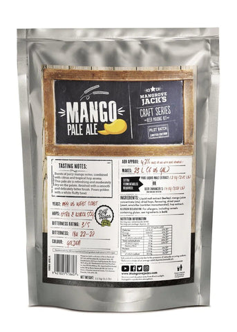 Mango Pale Ale with Dry Hops - Limited Edition - Mangrove Jack's - Grain To Glass Inc