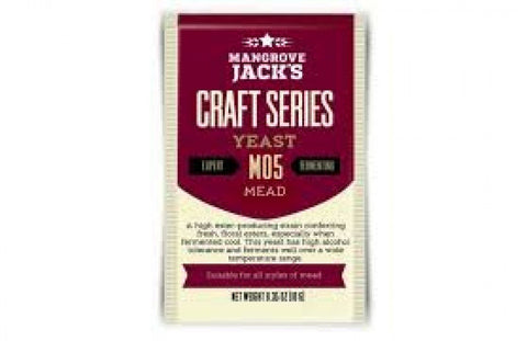 Mangrove Jack's M05 Dry Mead Yeast - Grain To Glass Inc
