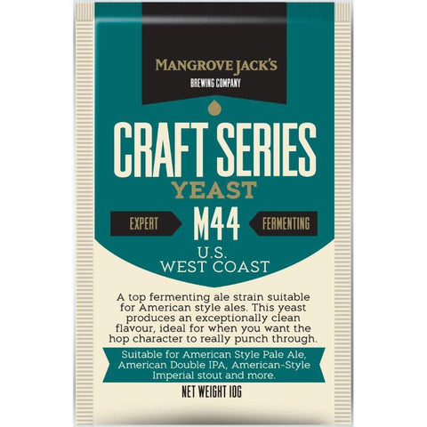 Mangrove Jack's M44 US West Coast Ale Dry Beer Yeast - Grain To Glass Inc