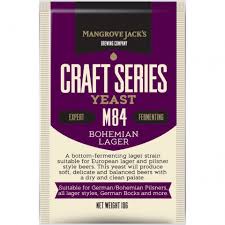Mangrove Jack's M84 Bohemian Lager Dry Beer Yeast - Grain To Glass Inc