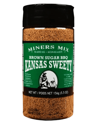 Miners Mix Kansas Sweety Brown Sugar BBQ Rub (156g) - Grain To Glass Inc