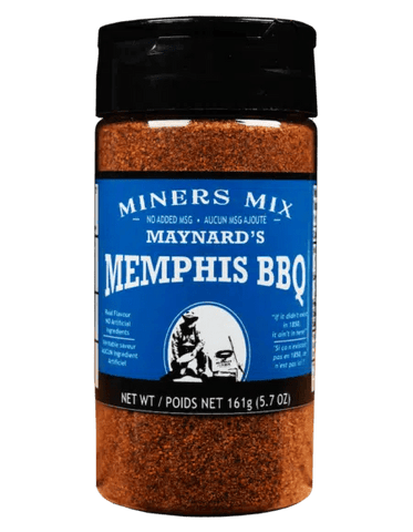 Miners Mix Maynard's Memphis BBQ Rub (161g) - Grain To Glass Inc
