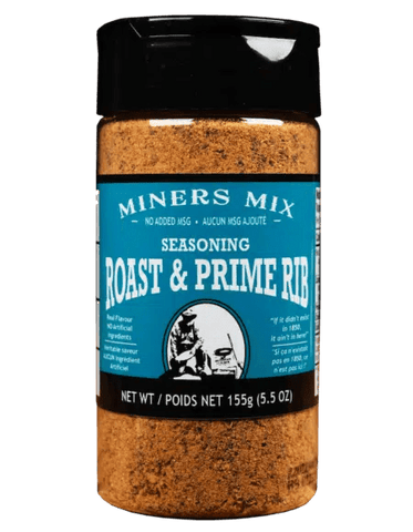 Miners Mix Roast and Prime Rib Seasoning (155g) - Grain To Glass Inc