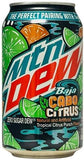 Mountain Dew Baja Cabo Citrus 355mL Can - Grain To Glass Inc