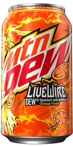 Mountain Dew Live Wire 355ml Can - Grain To Glass Inc