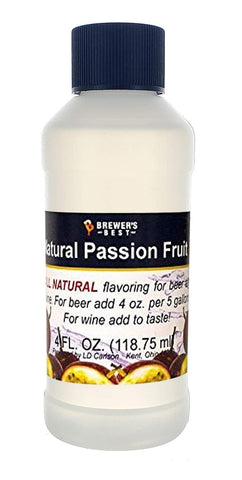 Natural Passion Fruit Flavoring 4OZ - Brewers Best - Grain To Glass Inc