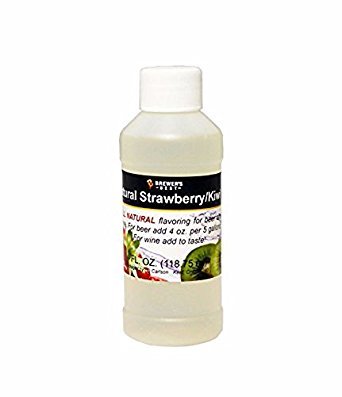 Natural Strawberry Kiwi Flavoring 4OZ - Brewers Best - Grain To Glass Inc