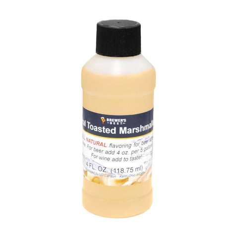 Natural Toasted Marshmallow Flavoring 4OZ - Brewers Best - Grain To Glass Inc