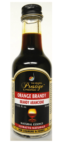 Orange Brandy 50ml Spirit Essence Flavoring - Liquor Quik Prestige - Grain To Glass Inc