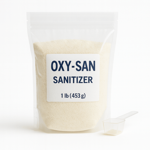 Oxy - San No - Rinse Oxygen - Based Sanitizer 1lb - Grain To Glass Inc