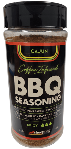 Sheepdog Cajun Coffee BBQ Seasoning - Grain To Glass Inc