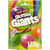 Skittles Giants Sour 132g (UK Edition) - Grain To Glass Inc