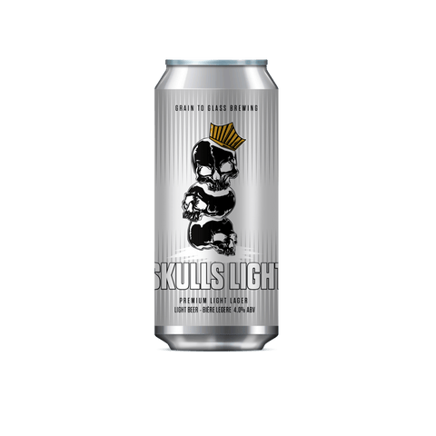 Skulls Light Lager - Grain To Glass Extract Beer Kit - Grain To Glass Inc
