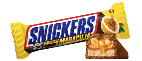 Snickers Mousse de Maracujá (Passion Fruit) – 40g Bar (Brazil Edition) - Grain To Glass Inc