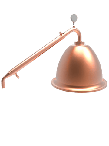 Still Spirits T500 Alembic Copper Dome - Complete Assembly - Grain To Glass Inc